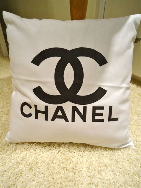 black chanel throw pillows|Chanel throw pillow cover.